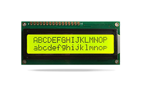 字符型液晶模块JXD1602A-S 黄绿屏黄绿光